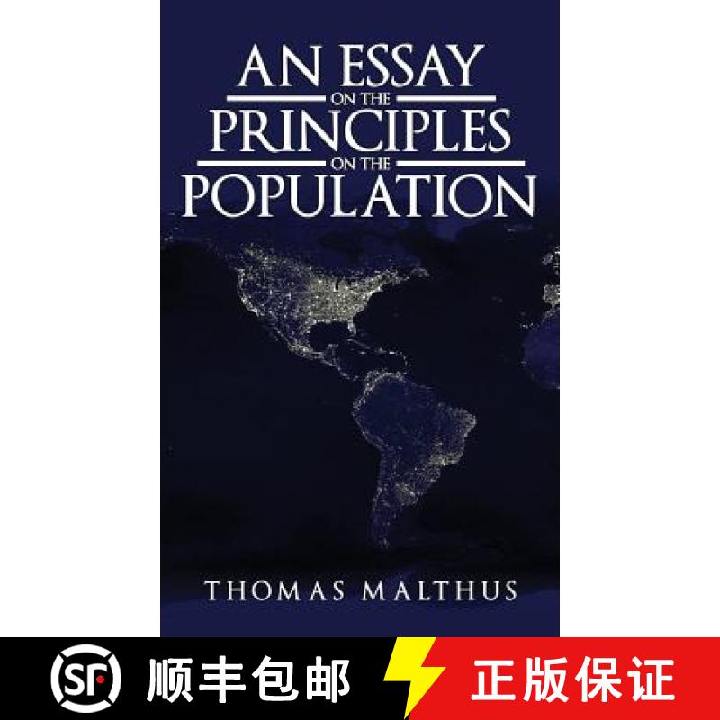 【3-4周达】An Essay on the Principle of Population: The Original 1798 Edition [9781947844544]