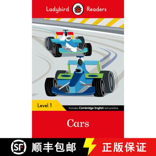 【3-4周达】Ladybird Readers Level 1 - Cars (ELT Graded Reader) [9780241283547]