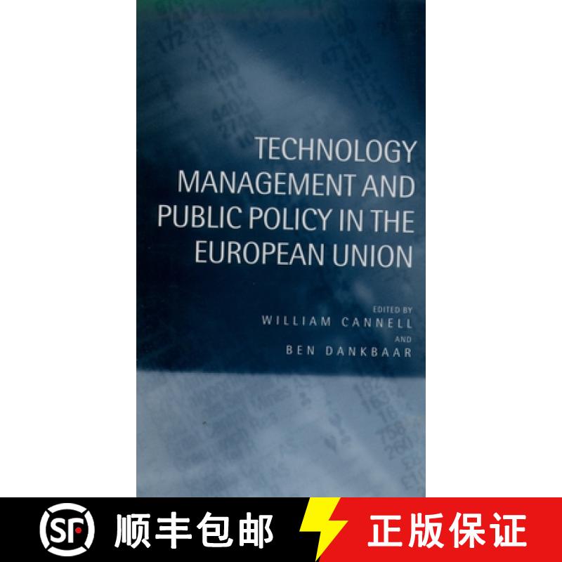 【3-4周达】Technology Management and Public Policy in the European Union [9780198290285]