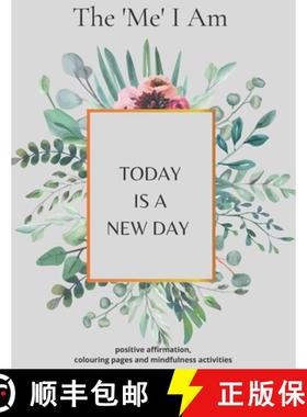 【3-4周达】The 'Me' I Am - The Blue Book: positive affirmation colouring pages and mindfulness activi... [9781916877245]