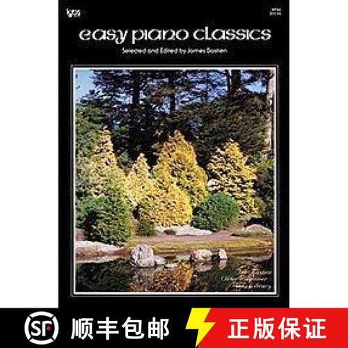 【3-4周达】Easy Piano Classics [9780849750427]