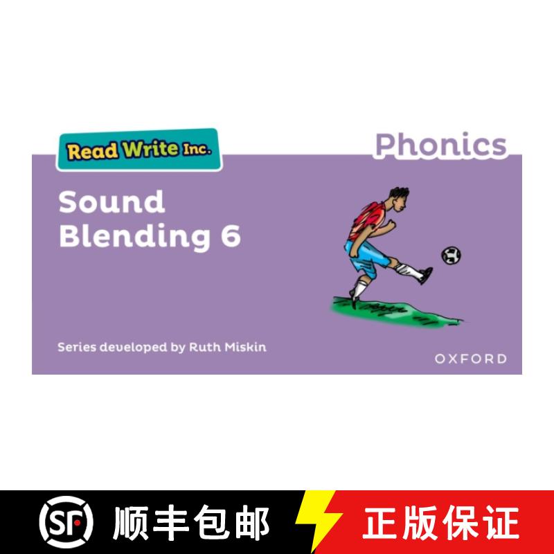 【3-4周达】Read Write Inc. Phonics: Sound Blending Book 6 [9780198424635]