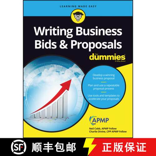 【3-4周达】Writing Business Bids & Proposals For Dummies [Wiley数学] [9781119174325]