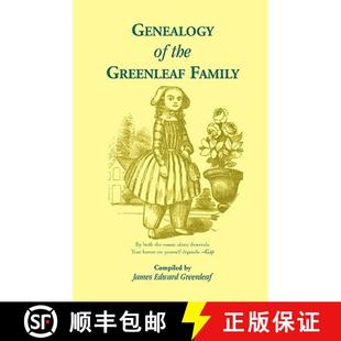 the Greenleaf Family 预订 9781556132278 Genealogy