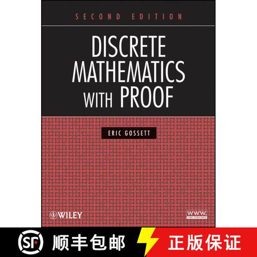 【3-4周达】精装 Discrete Mathematics With Proof, Second Edition [Wiley数学] [9780470457931]