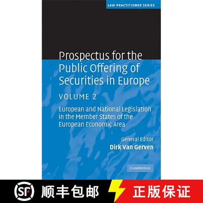 【3-4周达】Prospectus for the Public Offering of Securities in Europe: European and National Legislat... [9780521880718]