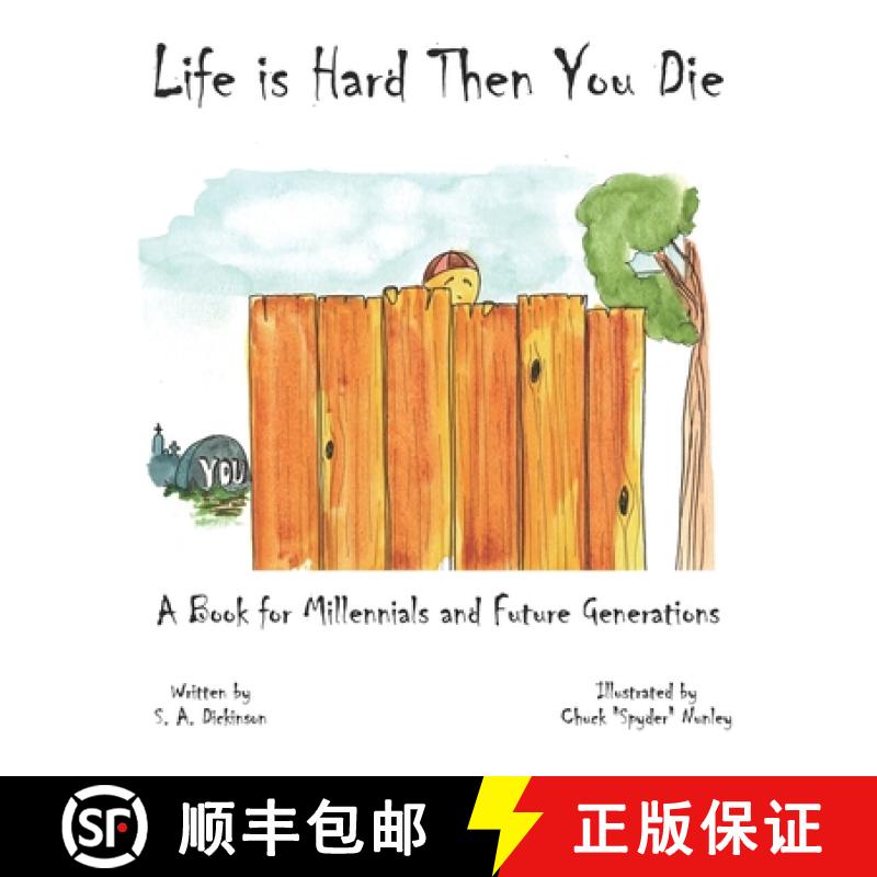 【3-4周达】Life is Hard Then You Die: A Book for Millennials and Future Generations [9781733536707]