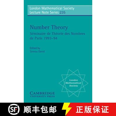 【3-4周达】Number Theory: Seminaire de theorie des nombres de Paris 1993–94 - Number Theory: Seminai... [9780521585491]