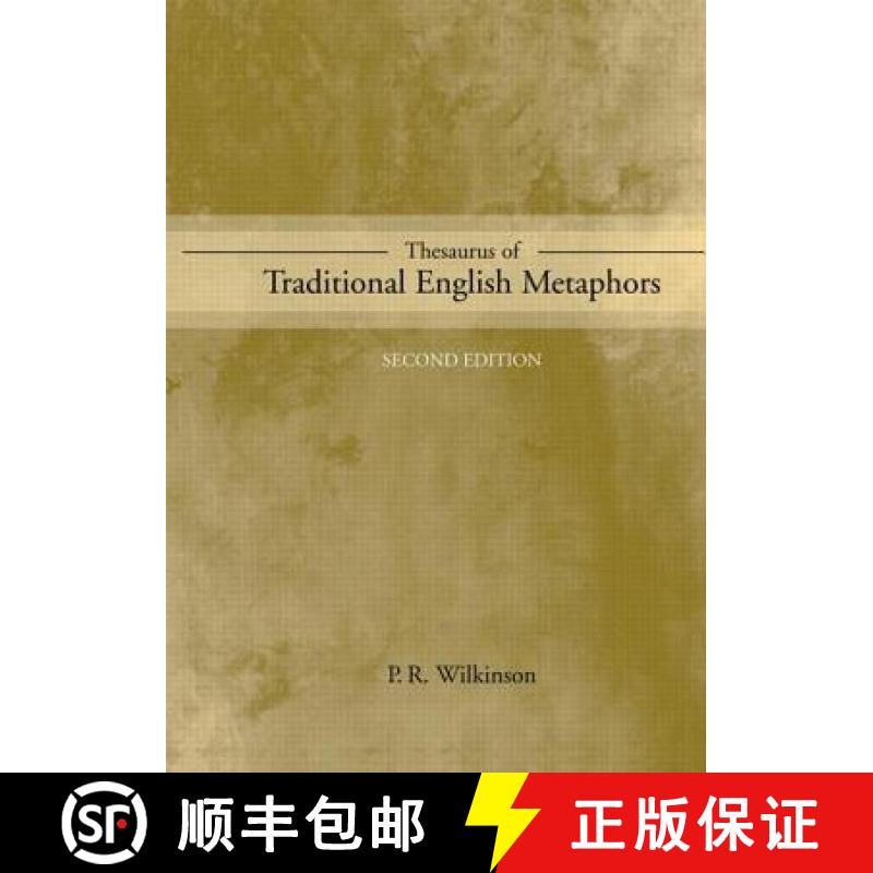 【3-4周达】Thesaurus of Traditional English Metaphors [9780415863018]
