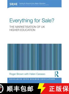 【3-4周达】Everything for Sale? The Marketisation of UK Higher Education: The marketisation of UK hig... [9780415809801]