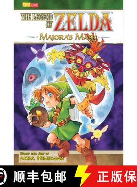 【3-4周达】The Legend of Zelda, Vol. 3: Majora's Maskvolume 3 [9781421523293]