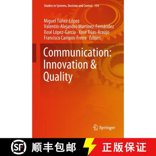 【3-4周达】精装 Communication: Innovation & Quality (1st ed. 2019) [9783319918594]