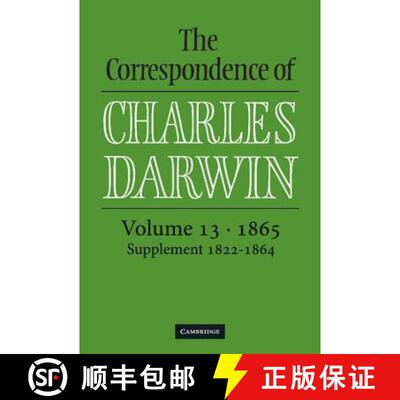 【3-4周达】Correspondence of Charles Darwin: Volume 13, 1865: - 1865 [9780521824132]