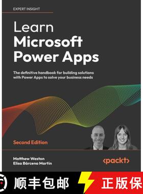 预订 Learn Microsoft Power Apps - Second Edition: The definitive handbook for building solutions with... [9781801070645]