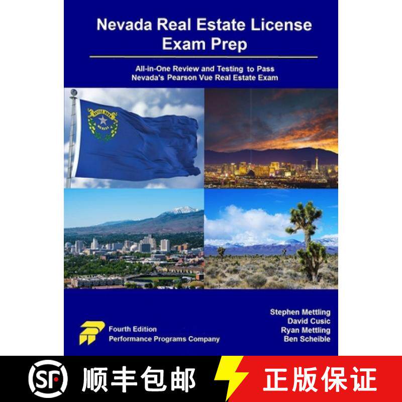 【3-4周达】Nevada Real Estate License Exam Prep: All-in-One Review and Testing to Pass Nevada's Pears... [9781955919586]