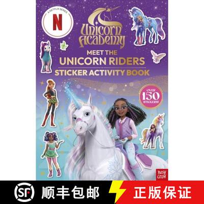 Unicorn Academy: Meet the Unicorn Riders: Sticker Activity Book: with over 150 magical stickers [9781805135685]