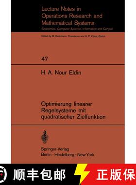 【3-4周达】Optimierung linearer Regelsysteme mit quadratischer Zielfunktion: Habilitationsschrift an ... [9783540054658]