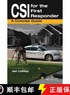 【3-4周达】Csi for the First Responder: A Concise Guide [9781138426870]