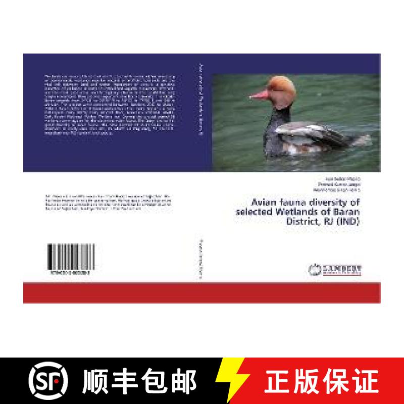 预订 Avian fauna diversity of selected Wetlands of Baran District, RJ (IND) [9786202023283]