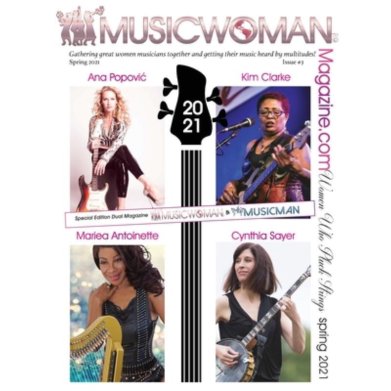 预订 Musicwoman/Musicman Magazine 2021: Dual Version [9781638774020]