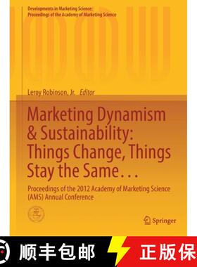 【3-4周达】Marketing Dynamism & Sustainability: Things Change, Things Stay the Same...: Proceedings o... [9783319364919]
