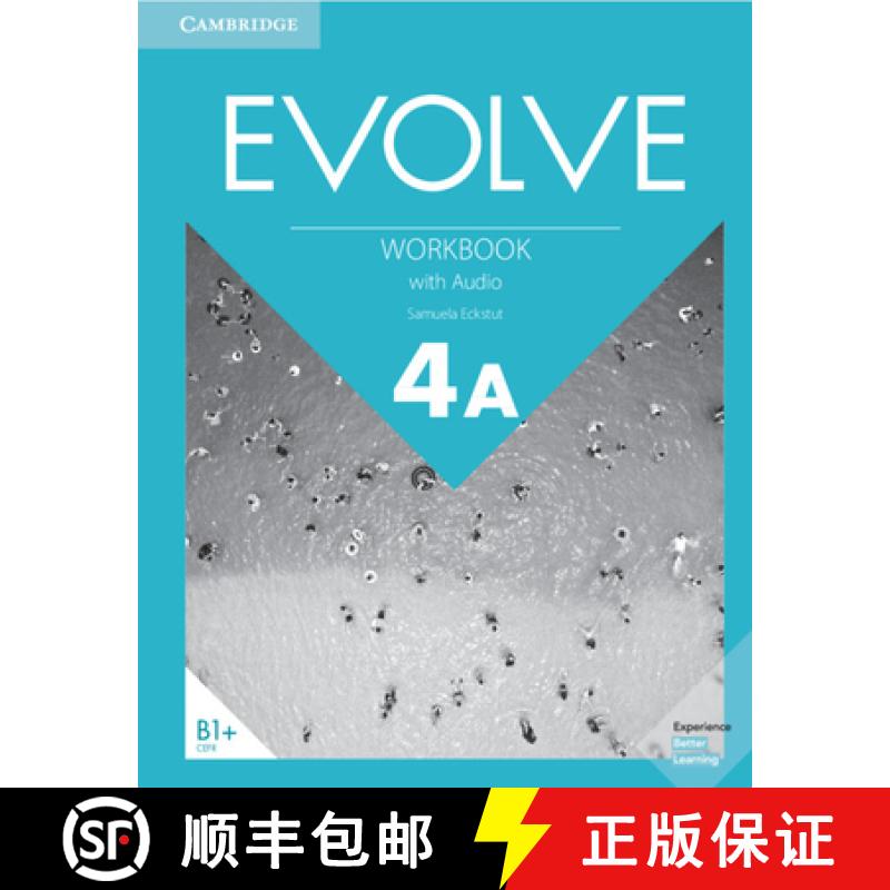 【3-4周达】Evolve  Level 4A Workbook with Audio [9781108408745]