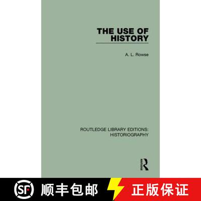 【3-4周达】精装 USE OF HISTORY (RLE, HISTORIOGRAPHY [9781138195141]