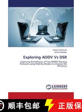 预订 Exploring Aodv Vs Dsr [9783659229558]
