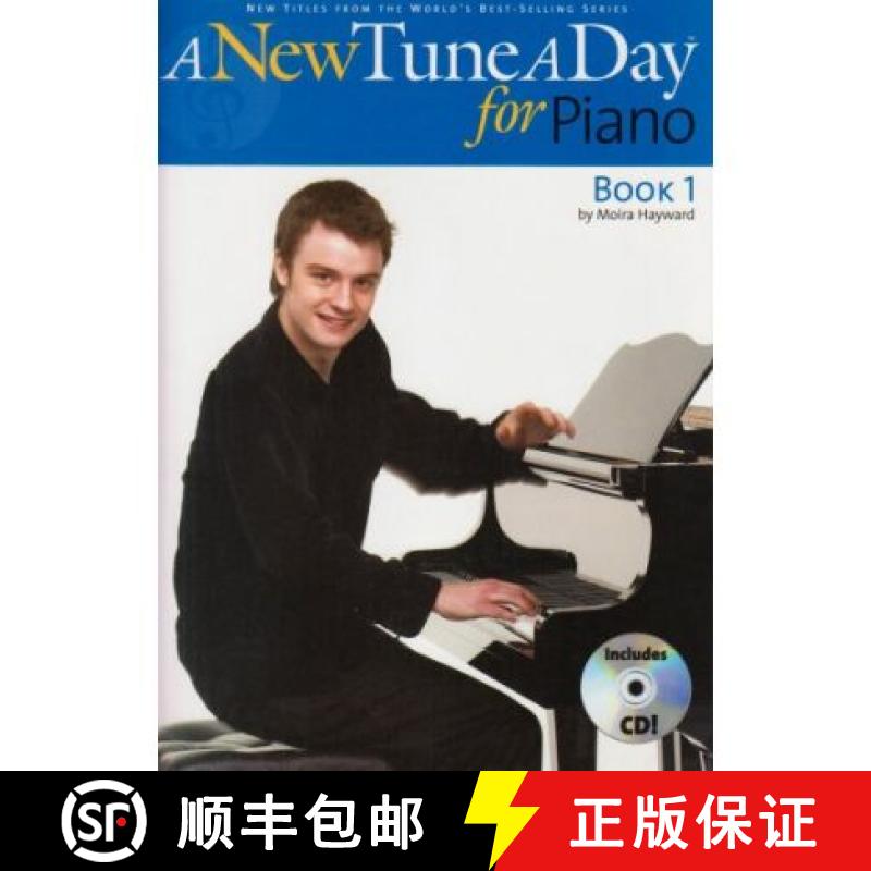 【2-3周达】New Tune A Day: Piano - Book 1 (CD Edition) [9781846090332]