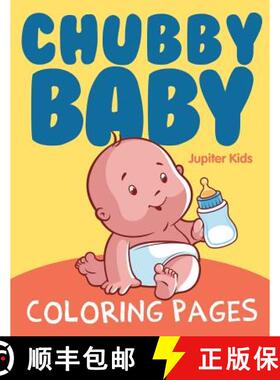 【3-4周达】Chubby Baby Coloring Pages [9781682608883]