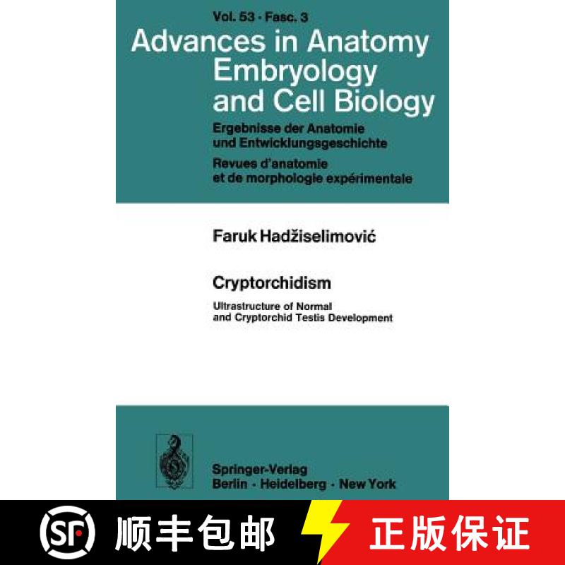 【4周达】Cryptorchidism : Ultrastructure of Normal and Cryptorchid Testis Development [9783540083610]