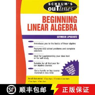 【3-4周达】Schaum's Outline of Beginning Linear Algebra [9780070380370]