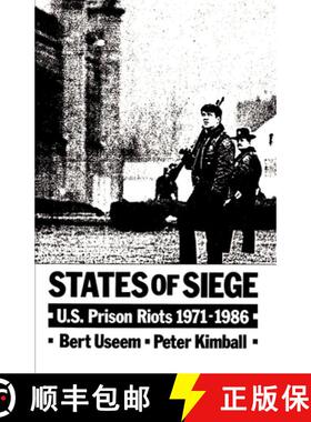 【3-4周达】States of Siege: U.S. Prison Riots, 1971-1986 [9780195072716]