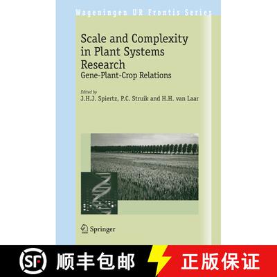 【3-4周达】Scale and Complexity in Plant Systems Research: Gene-Plant-Crop Relations [9781402059056]