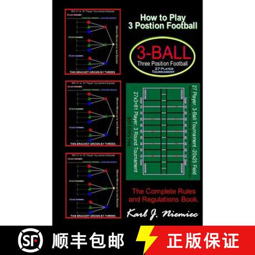 【3-4周达】How To Play Three Position Football: Pass-Catch-Defend  Instructional Game for Boys and Girls [9780983366355]