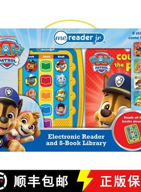 【3-4周达】Nickelodeon PAW Patrol: Me Reader Jr Electronic Reader and 8-Book Library Sound Book Set: ... [9781503710160]