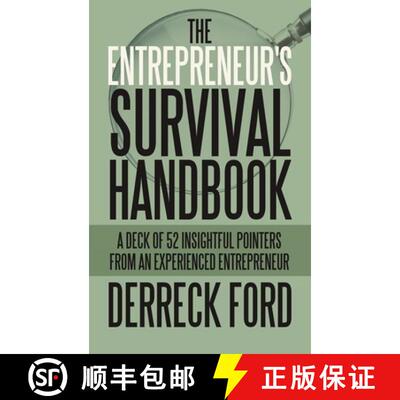 【3-4周达】精装 The Entrepreneur's Survival Handbook: A Deck of 52 Insightful Pointers from an Experi... [9781982260057]