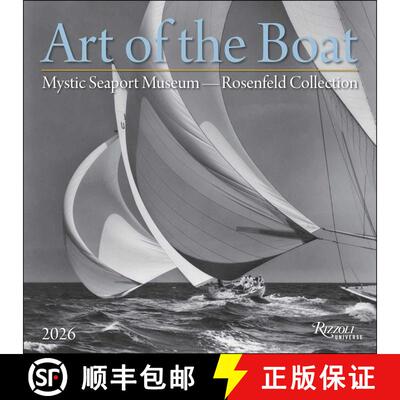 【3-4周达】Art of The Boat 2026 Wall Calendar: Mystic Seaport Museum – The Rosenfeld Collection [9780789348722]