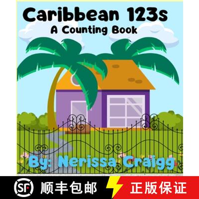 【3-4周达】Caribbean 123s: A Counting Book [9781778024313]