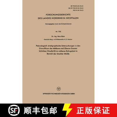 【3-4周达】Palynologisch-Stratigraphische Untersuchungen in Den Grenzfloezen Der Mittleren Und Oberen... [9783322983930]