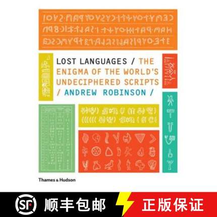 【3-4周达】Lost Languages: The Enigma of the World's Undeciphered Scripts [9780500288160]