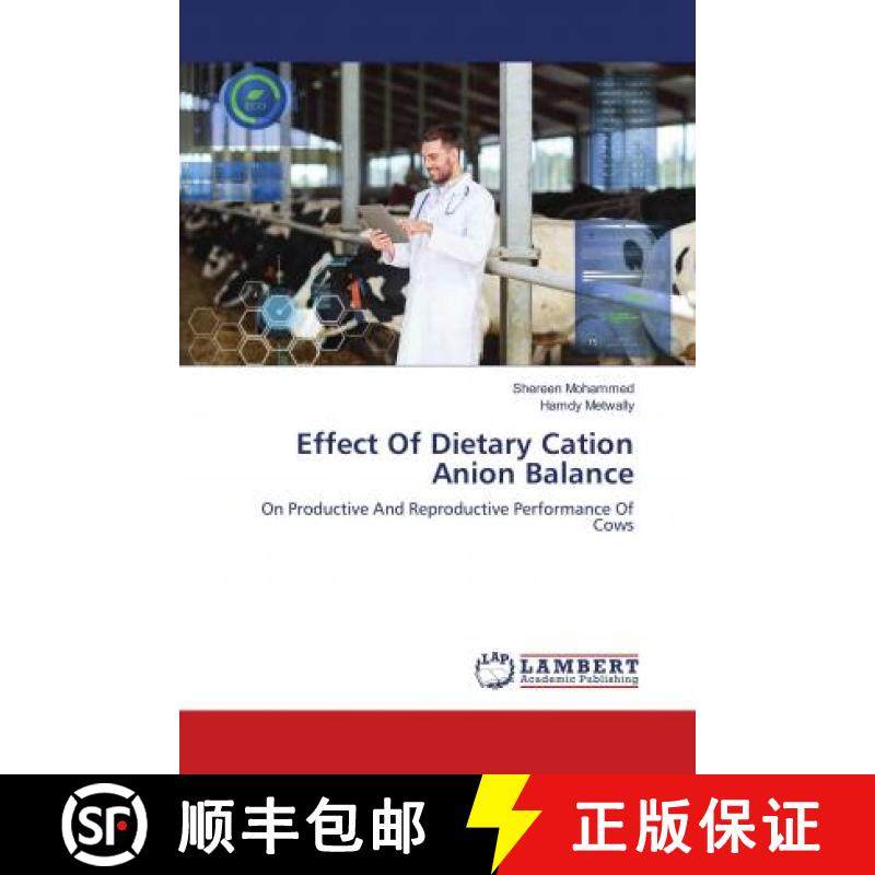 预订 Effect Of Dietary Cation Anion Balance [9786138235392]