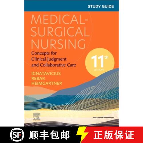 【3-4周达】Study Guide for Medical-Surgical Nursing: Concepts for Clinical Judgment and Collaborative... [9780323878326]