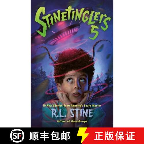 【3-4周达】精装 Stinetinglers 5: 10 New Stories from America's Scare Master [9781250367976]