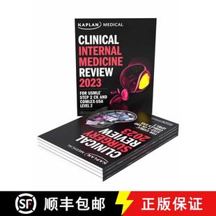 现货 Clinical Medicine Complete 5-Book Subject Review 2023: Lecture Notes for USMLE Step 2 CK and COM... [9781506284217]