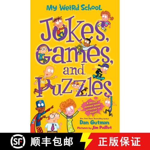 【3-4周达】My Weird School: Jokes, Games, and Puzzles [9780062796875]