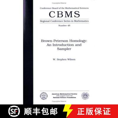 【3-4周达】Brown-Peterson Homology: An Introduction and Sampler [9780821816998]