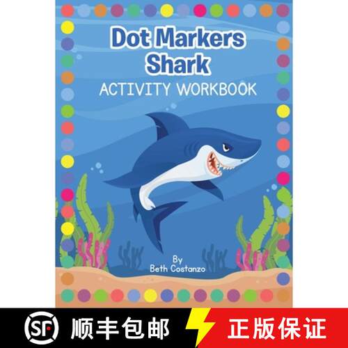 【3-4周达】Dot Markers Shark Activity Workbook [9781087987767]