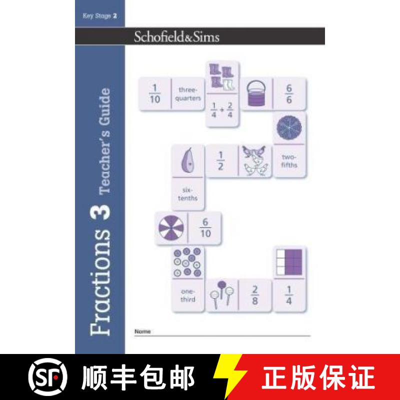 【2-3周达】Fractions, Decimals and Percentages Book 3 Teacher's Guide (Year 3, Ages 7-8) [9780721713809]
