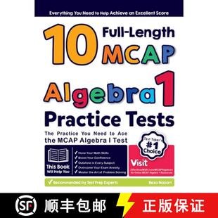 【3-4周达】10 Full Length MCAP Algebra I Practice Tests: The Practice You Need to Ace the MCAP Algebr... [9781637194515]